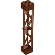 Support 2 x 2 x 10 Girder Triangular Vertical - Type 3 - 3 Posts, 2 Sections